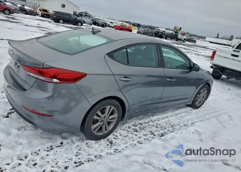 2018 Hyundai Elantra Sel из США, поврежденный, VIN 5NPD84LF9JH282743